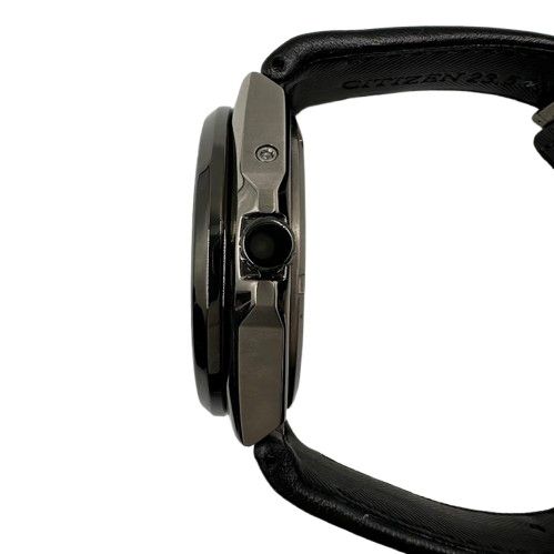  CITIZEN シチズン エコドライブ トリプルカレンダー 腕時計 8730 A 5 W 6 D 01 ブラック パープル 腕時計(クォーツ) 腕時計(アナログ)