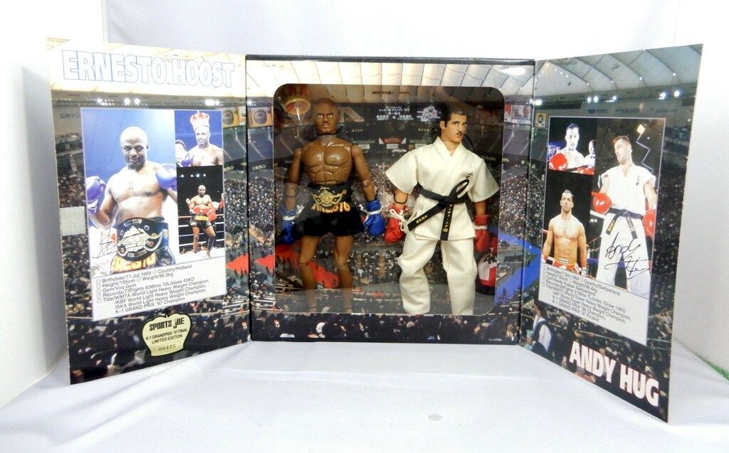 K-1 グランプリ　'97final HOOST vs HUG フィギュア ハズブロージャパン JAPAN LIMITED EDITION TWO FIGURES SET HOOST VS