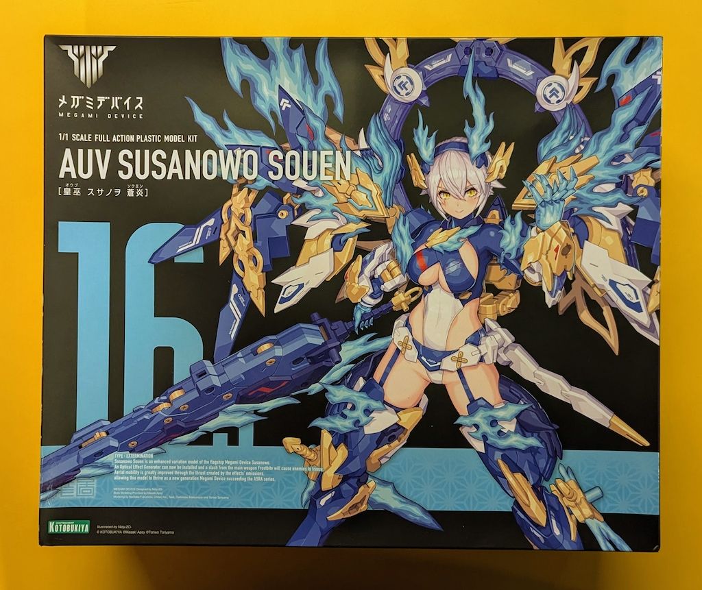 コトブキヤ メガミデバイス 皇巫 スサノヲ 蒼炎 特典付 - メルカリ