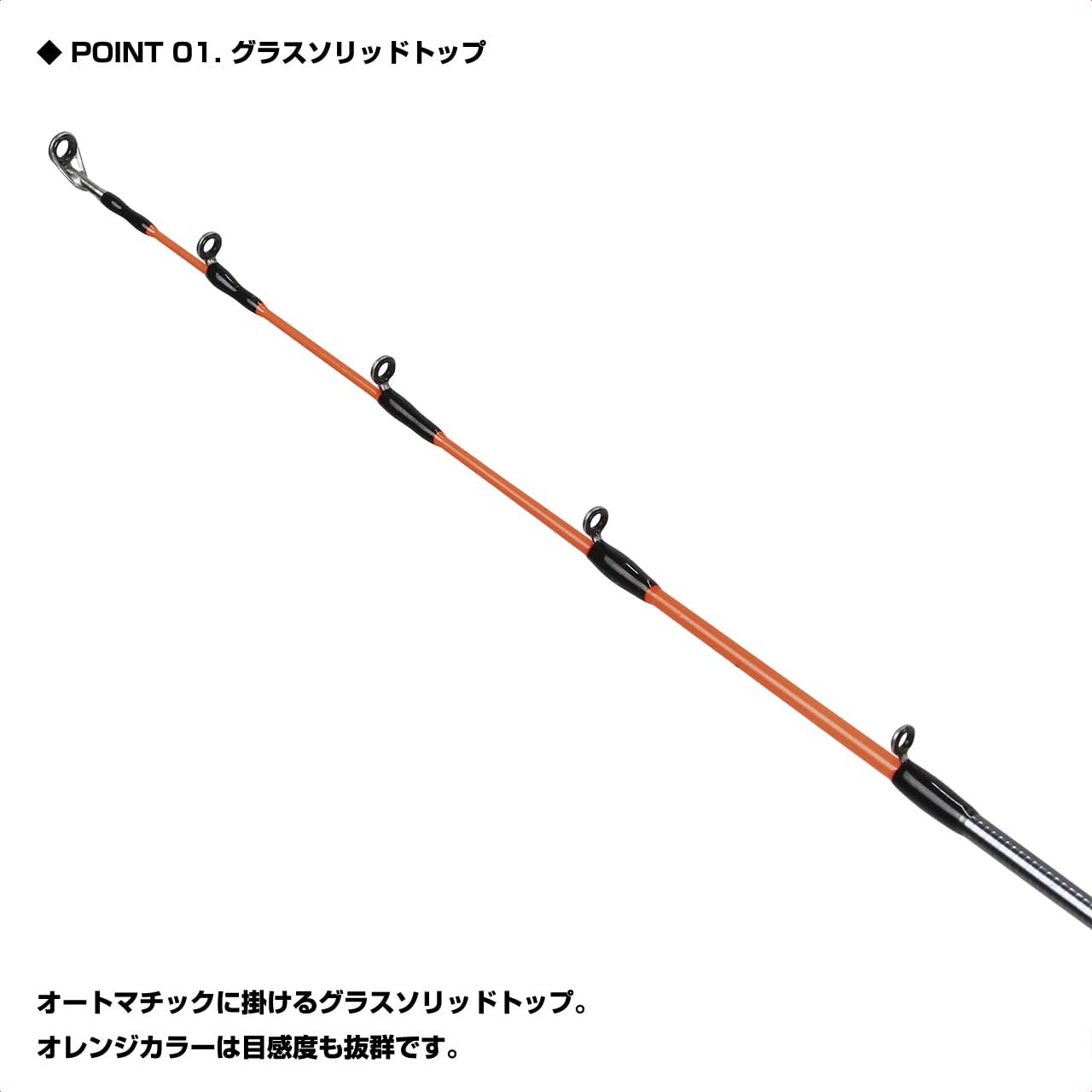 プロックス PROX カワハギゲームST2 180M 180MH カワハギ ロッド KWGS218 グラスソリッドトップ モデル センターカット2ピースモデル