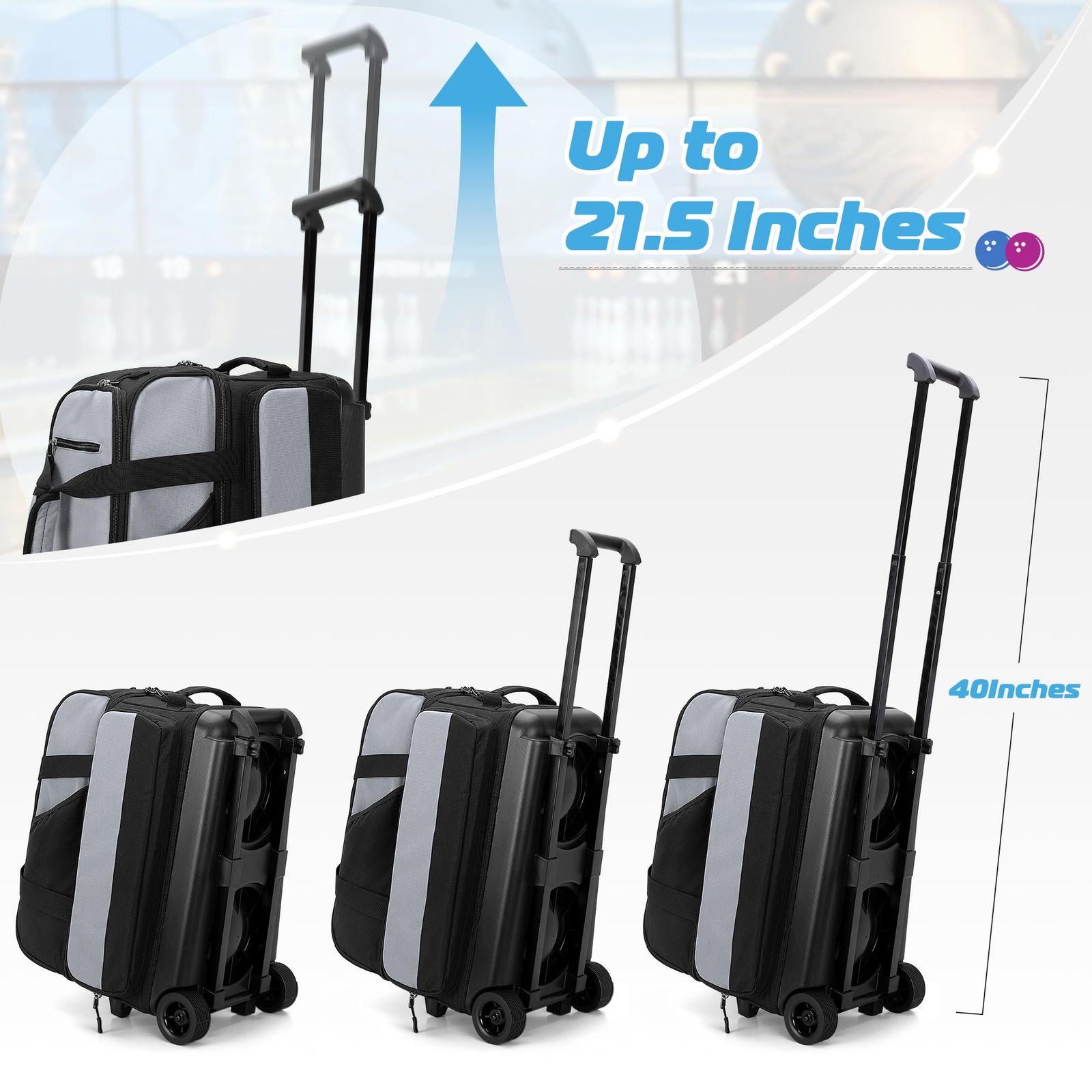 バッグ キャスター付き