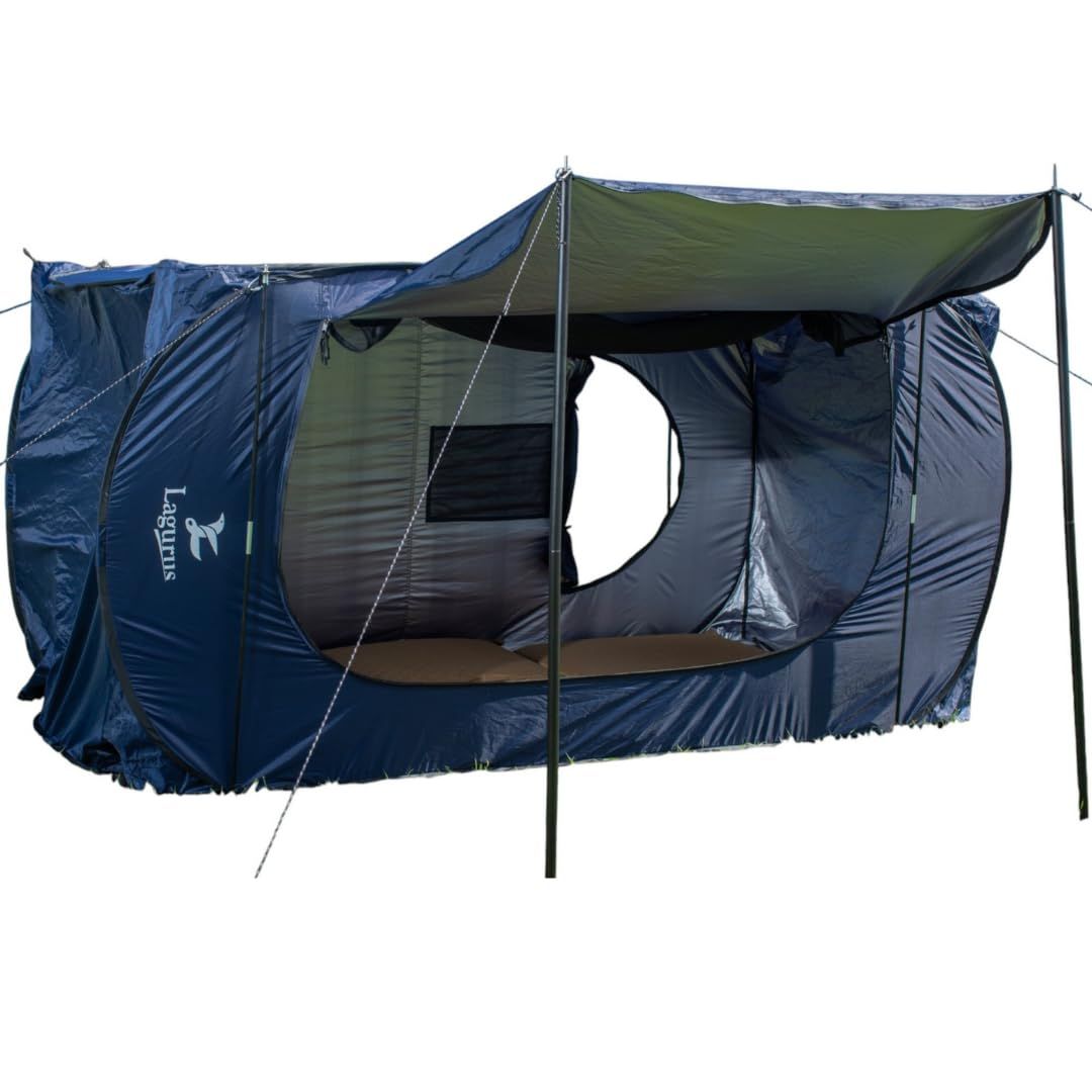 Lagurus オリジナルブランド 30秒で設営 撤去 な防災用 アウトドア用2wayマルチテント Freely Revolution2 UV Protection model 防災 防水 耐水 テント 災害用 アウトドア用 避難所用 着替え用 仮設