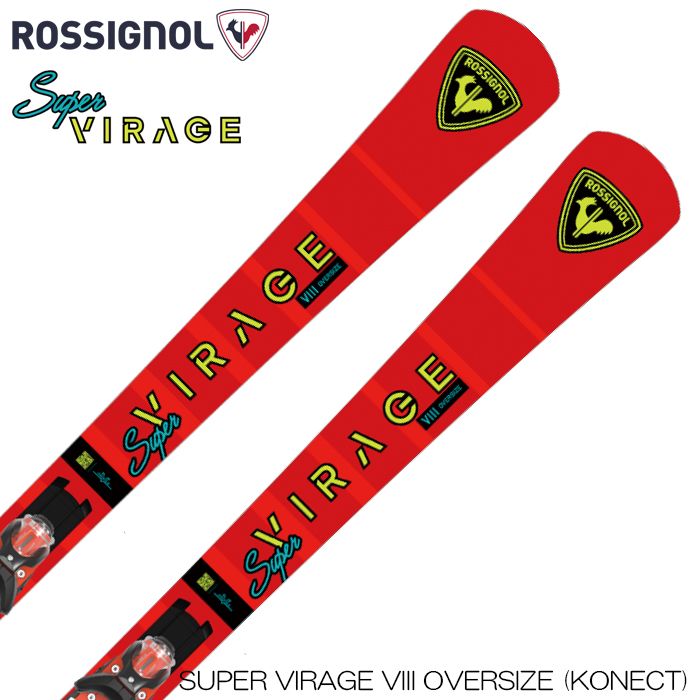 ロシニョール スキー板 メンズ 25-26 ROSSIGNOL SUPER VIRAGE VIII OVERSIZE NX 12 KONECT GW デモ 基礎 オールラウンド