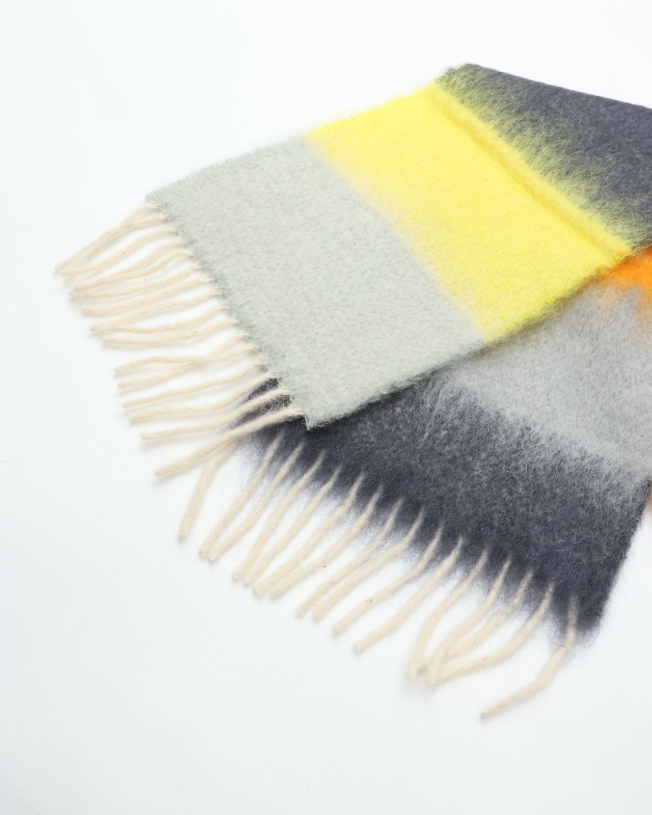 MANTAS EZCARAY マンタスエスカライ MATISSE モヘアストール C 52 HM-50 グレー系 マフラー