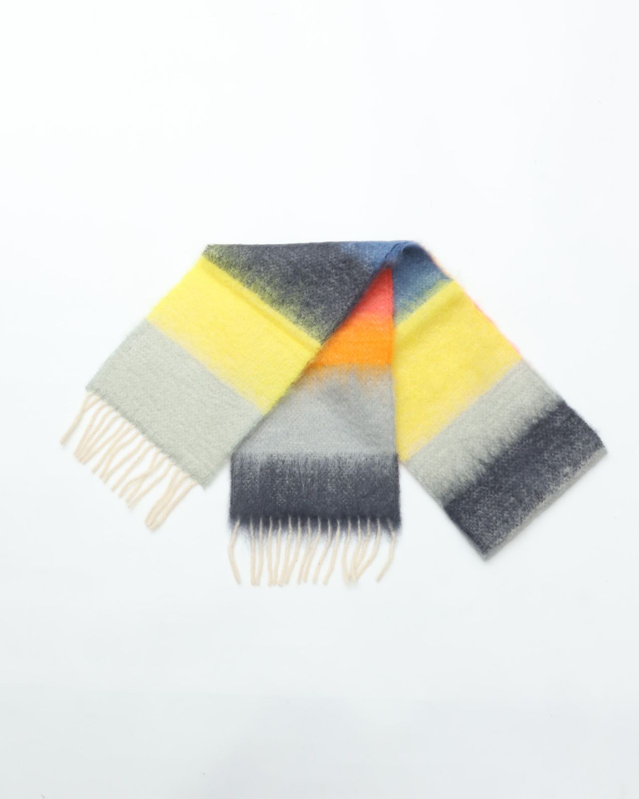 MANTAS EZCARAY マンタスエスカライ MATISSE モヘアストール C 52 HM-50 グレー系 マフラー