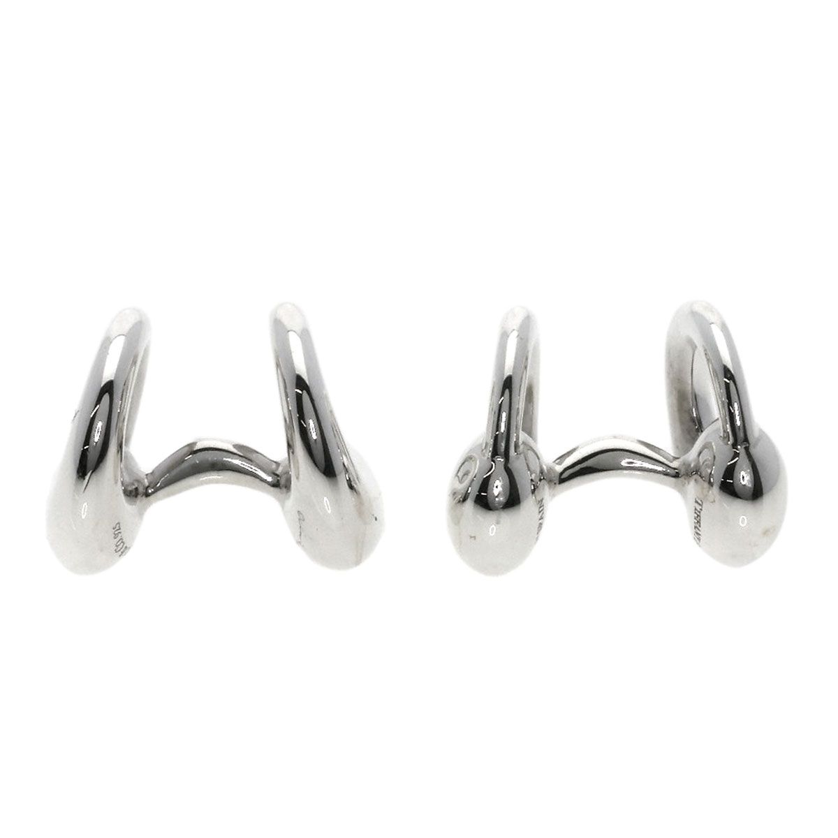 【美品】ティファニー　TIFFANY&CO.　エターナルサークル　カフス　SV TIFFANY&Co. ティファニー エターナルサークル カフス SV メンズ [中古