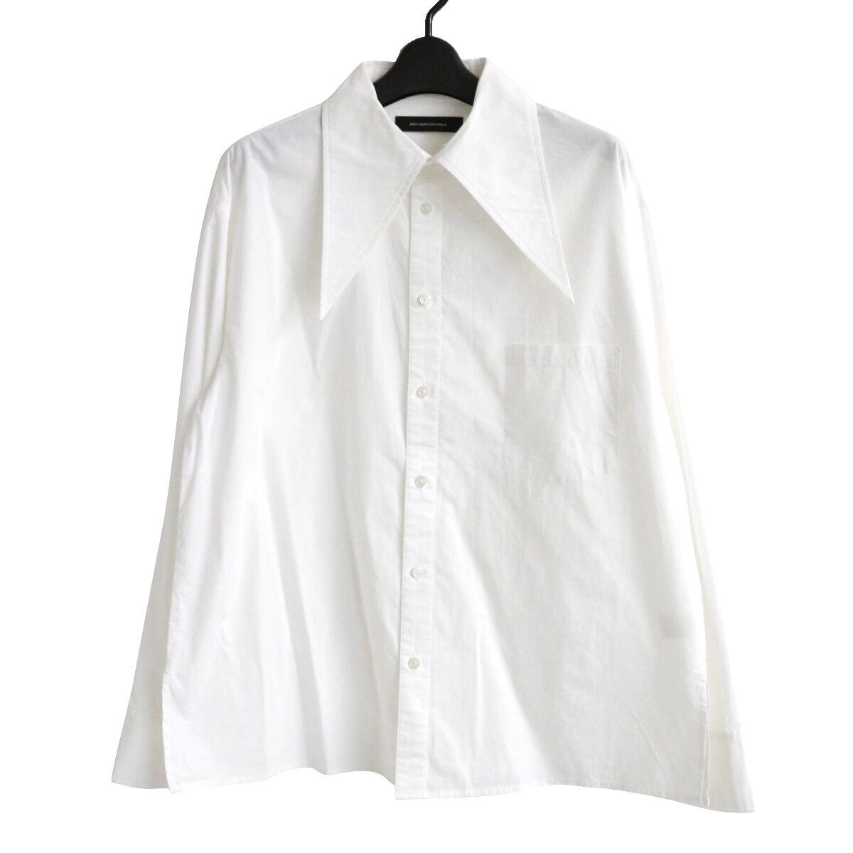 NOT CONVENTIONAL ノットコンベンショナル 24AW big collar shirt