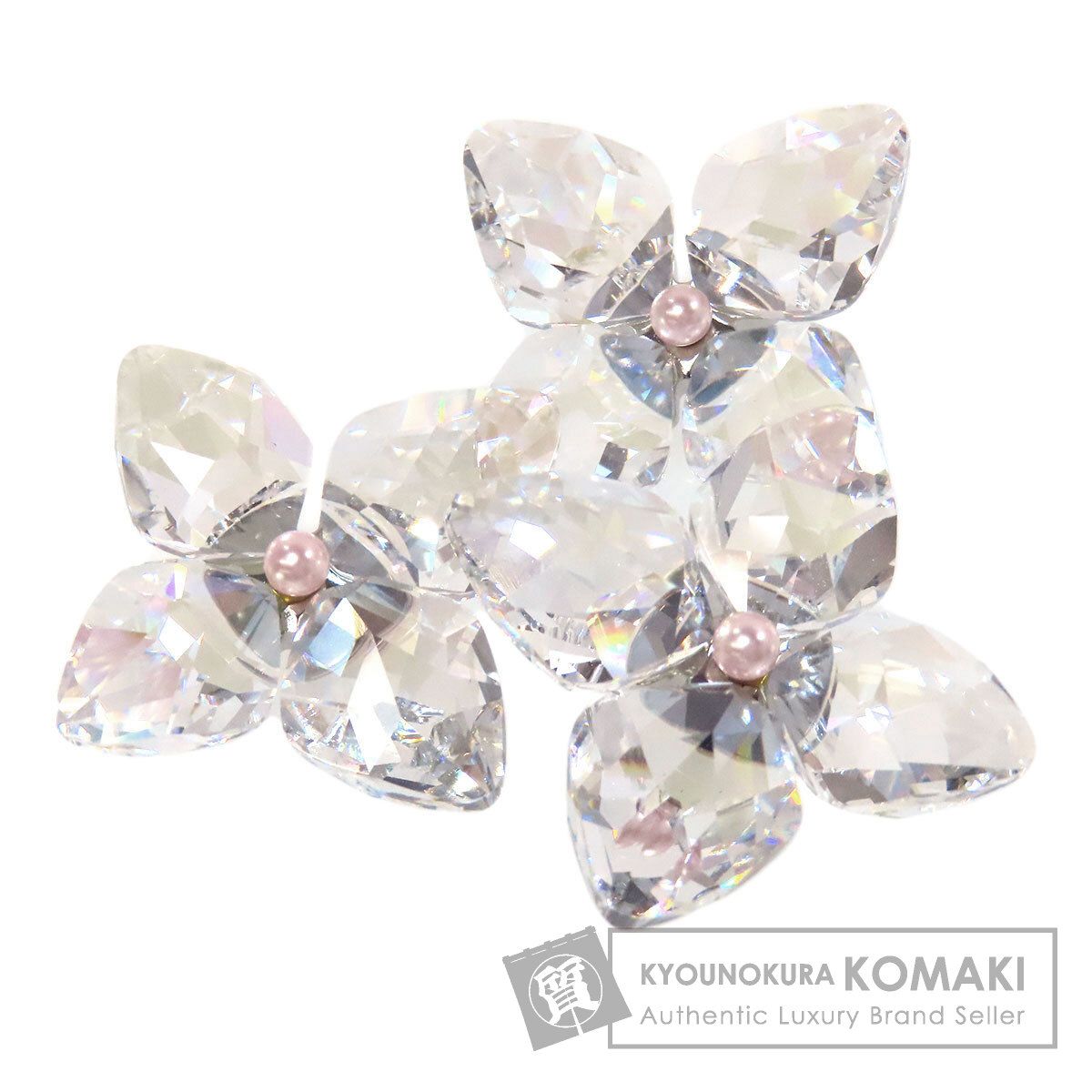 SWAROVSKI スワロフスキー 西洋アジサイ 置物 オブジェ　|5081| SWAROVSKI スワロフスキー アジサイ オブジェ クリスタル レディース