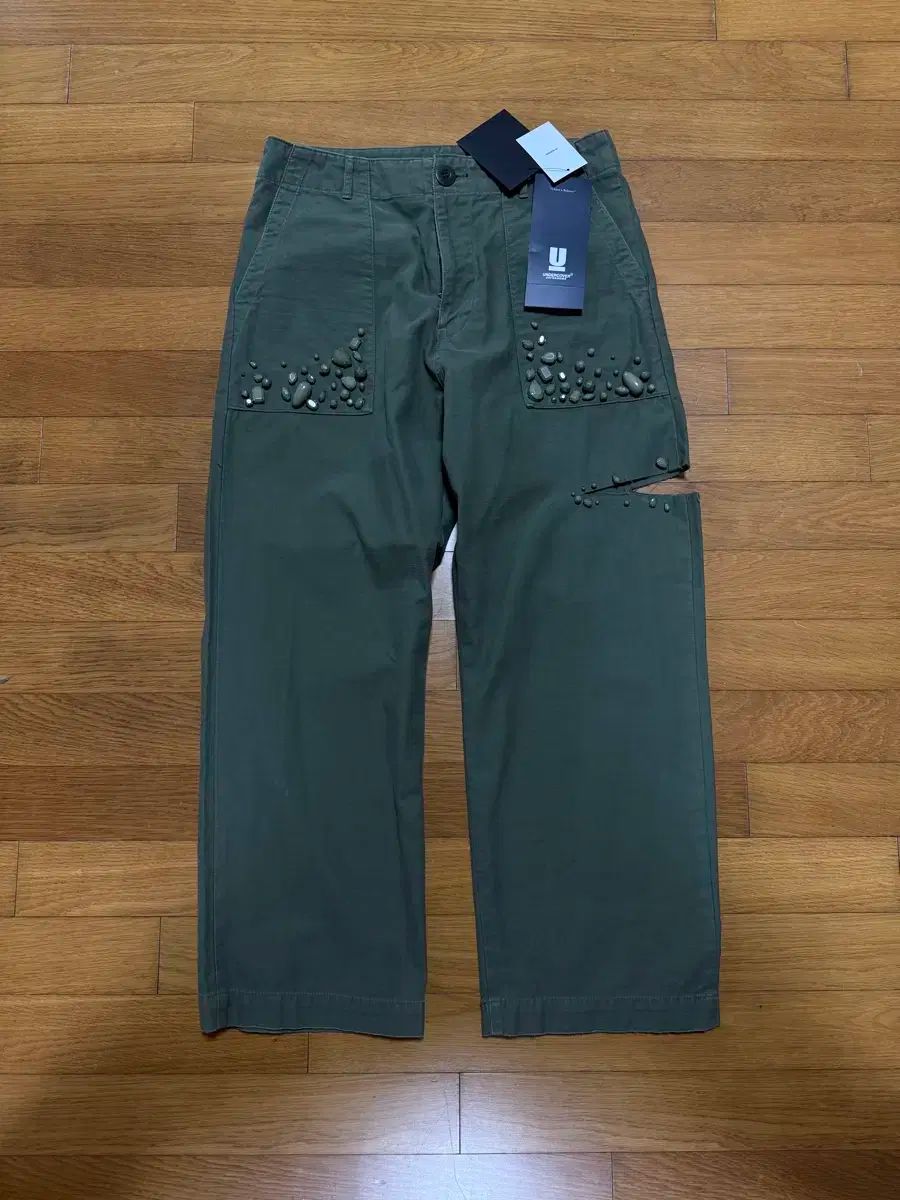 アンダーカバー ビーズ ファティーグ パンツ