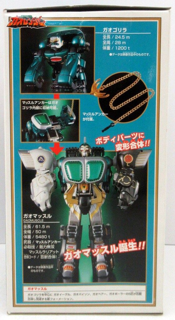 バンダイ パワーアニマルシリーズ/ガオレンジャー 百獣戦隊