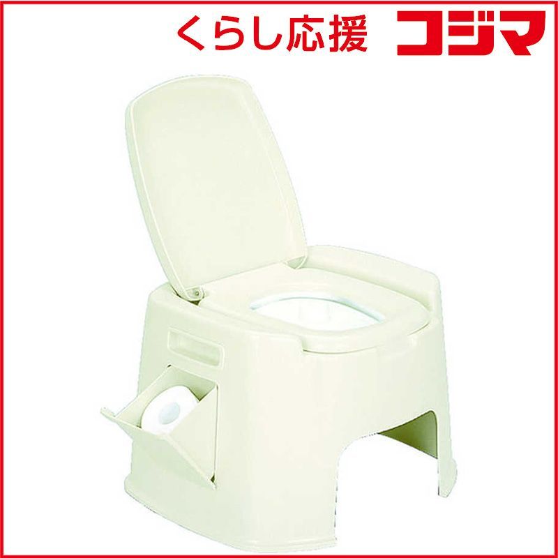 新品 未開封 】 新輝合成 ポータブルトイレデラックス型 07426 未使用 