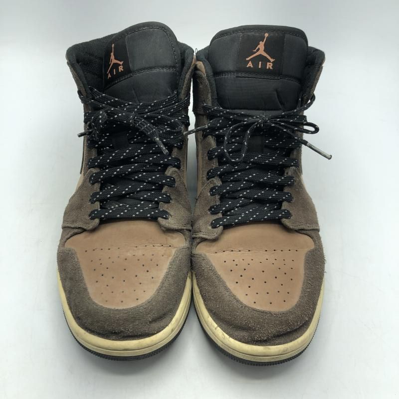 Nike Air Jordan 1 Mid SE Dark Chocolate 28.5cm DC7294-200 ナイキ エアジョーダン 17