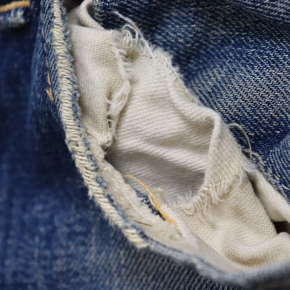 Levi's (リーバイス) 50s VINTAGE 503XX 革パッチ BIG E デニムパンツ