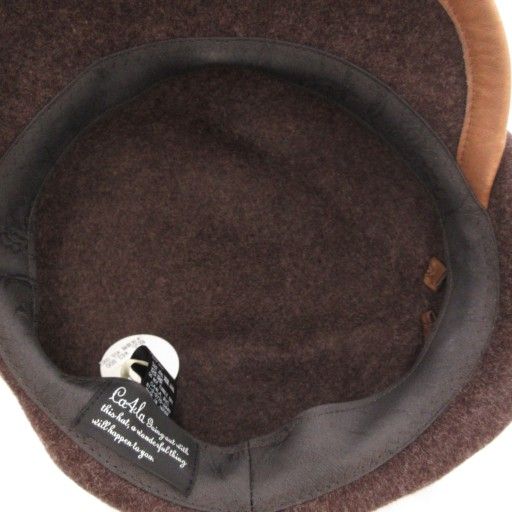 カシラ CA4LA タグ付き MAY FELT5 キャスケット 帽子 ウールフェルト