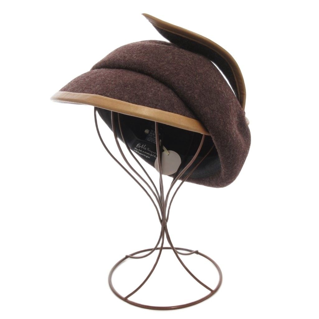 カシラ CA4LA タグ付き MAY FELT5 キャスケット 帽子 ウールフェルト