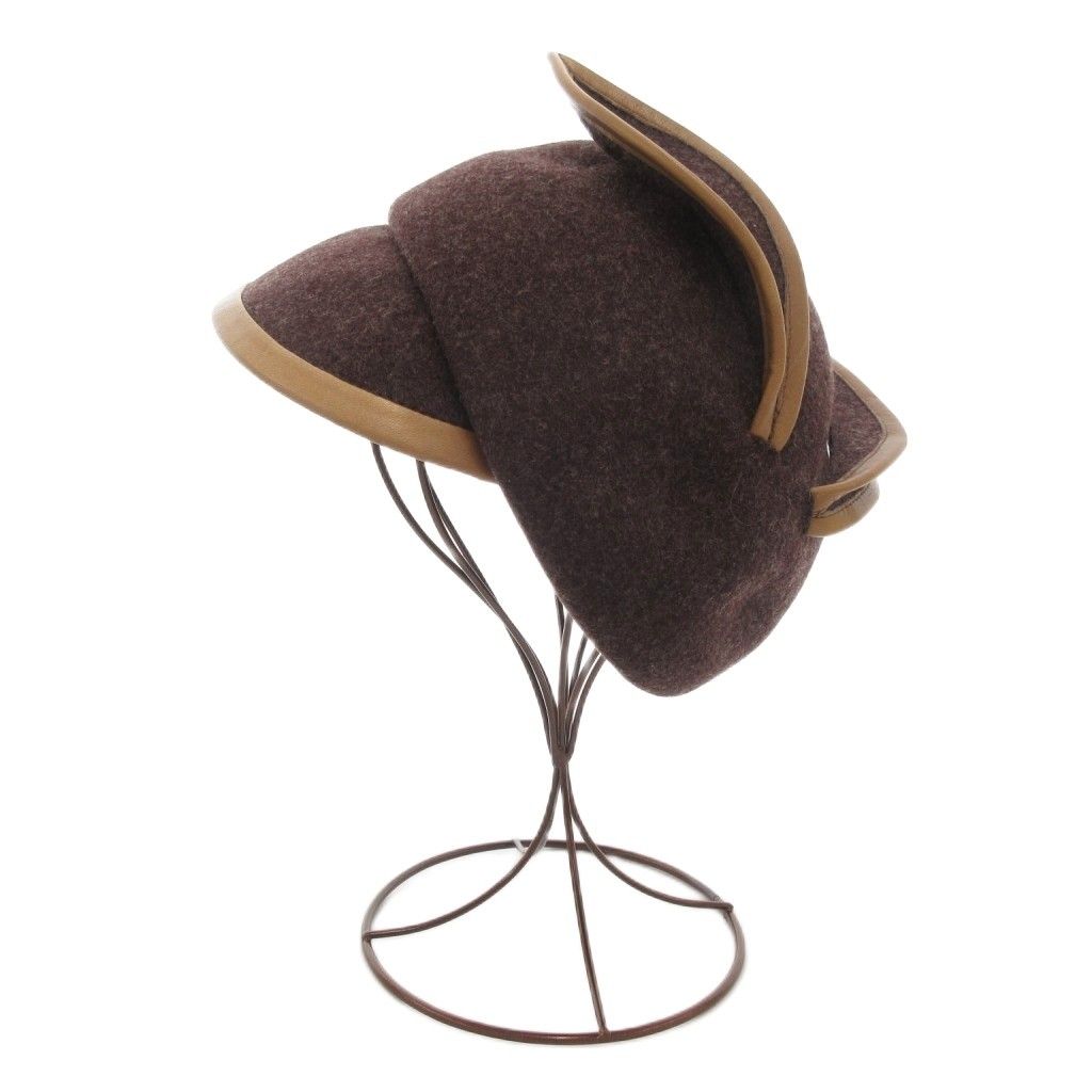 カシラ CA4LA タグ付き MAY FELT5 キャスケット 帽子 ウールフェルト