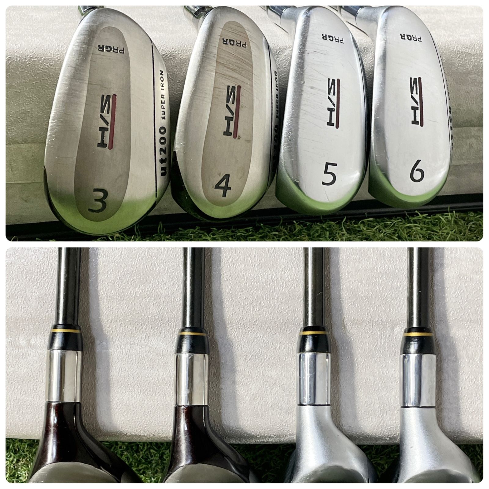 豪華10本】PRGR プロギア ドリームアイアン 10本 メンズ R 右 UT型