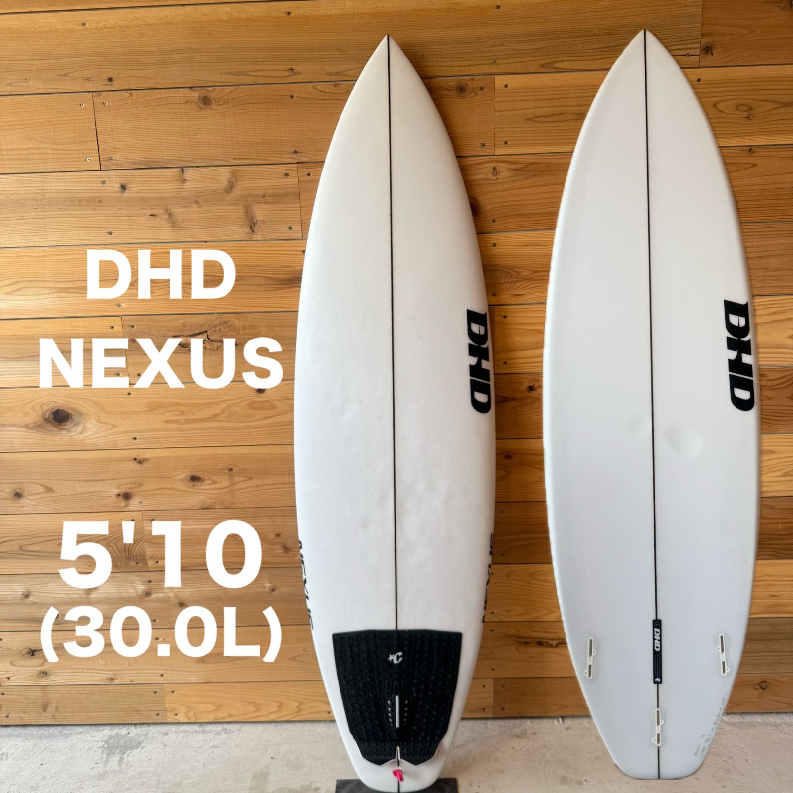 美 2025最新 サーフボード 4ラウンド使用 DHD ダレンハンドレー NEXUS ネクサス 5 10 30.0L PU ショートボード