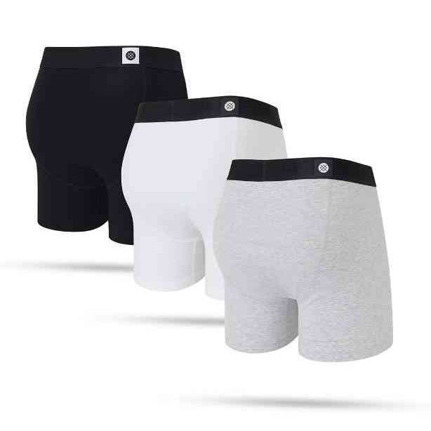STANCE MENS BOXER BRIEF ボクサーブリーフ 3枚セット パンツ アンダーウェア マルチ 無地 UNDERWEAR 3 PACK Multi スタンス