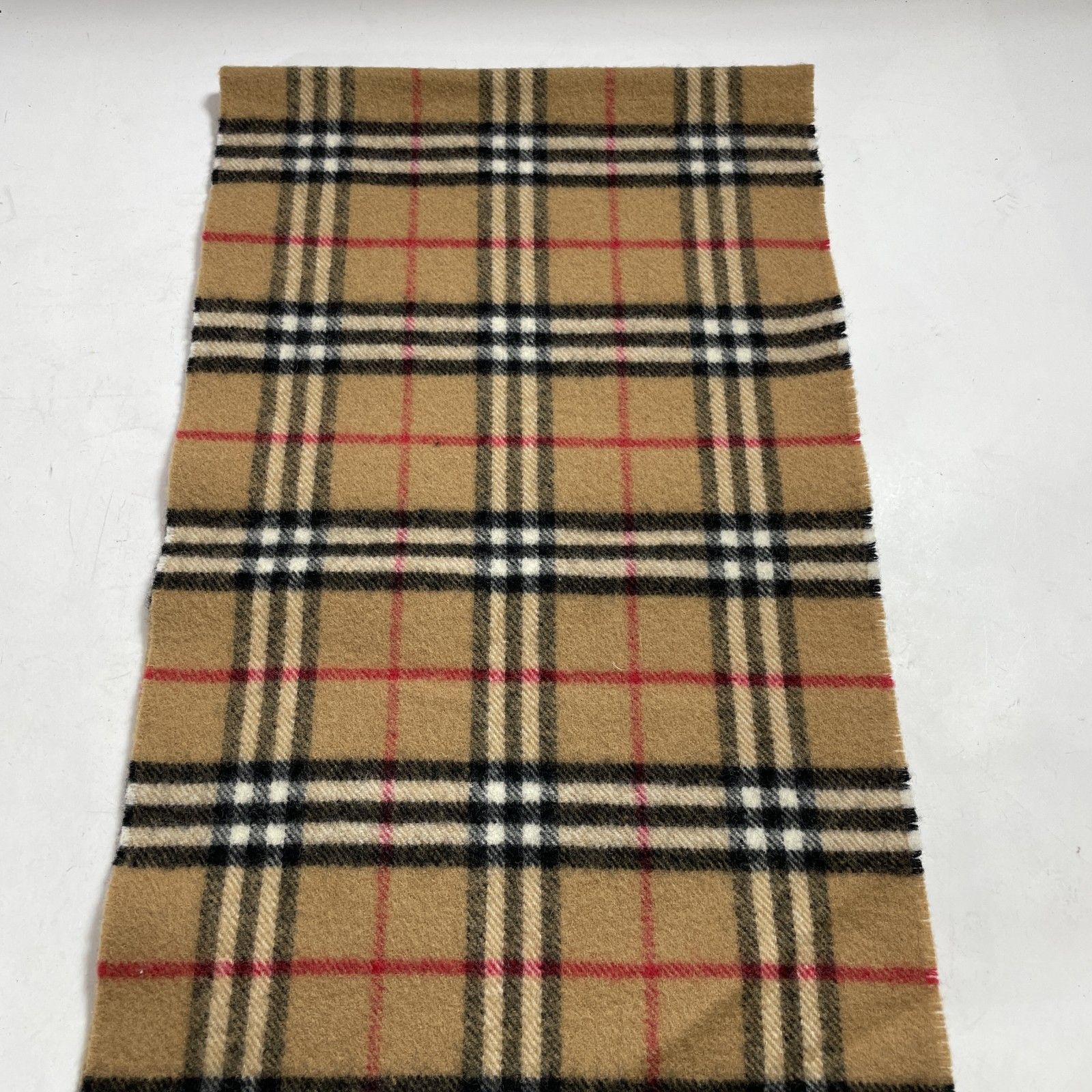 ☆ Burberrys バーバリーズ マフラー ノバチェック キャメル