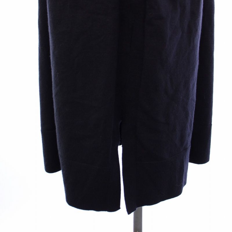 23区 オンワード樫山 23AW ニットワンピース ロング 長袖 38 紺 210-5