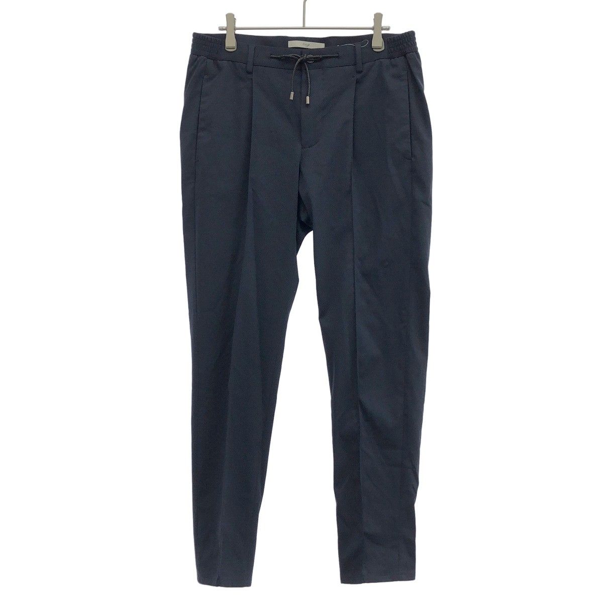 giabsarchivio ジャブスアルキヴィオ ring別注 MASACCIO カルゼジャージー1プリーツパンツ ネイビー 46