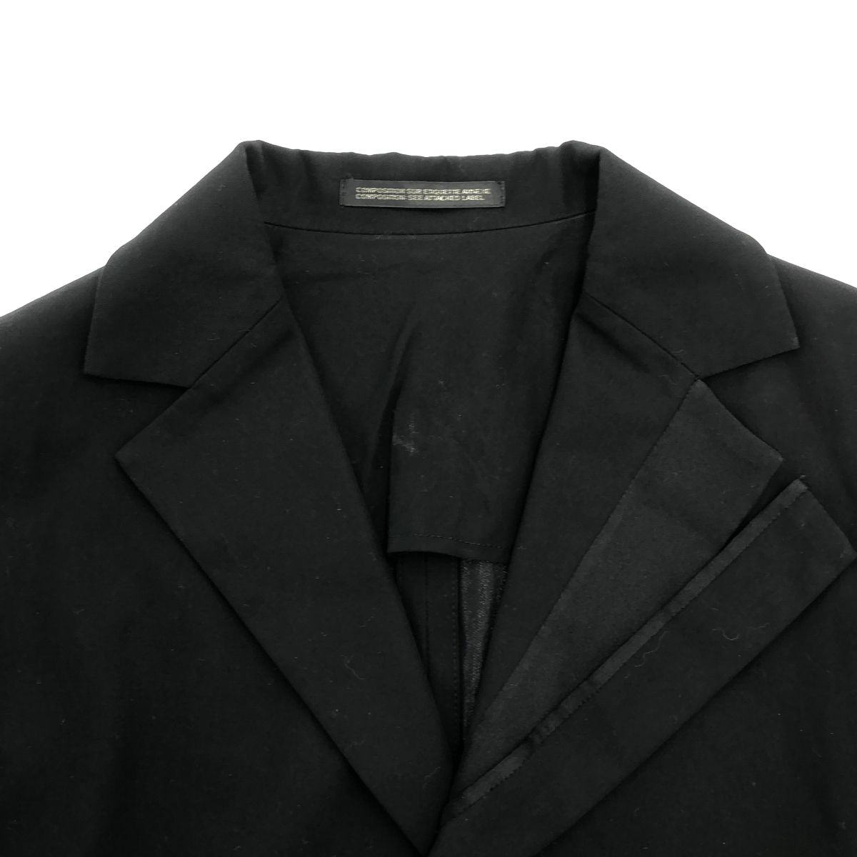YOHJI YAMAMOTO +NOIR ヨウジヤマモト プリュスノアール 2007SS 