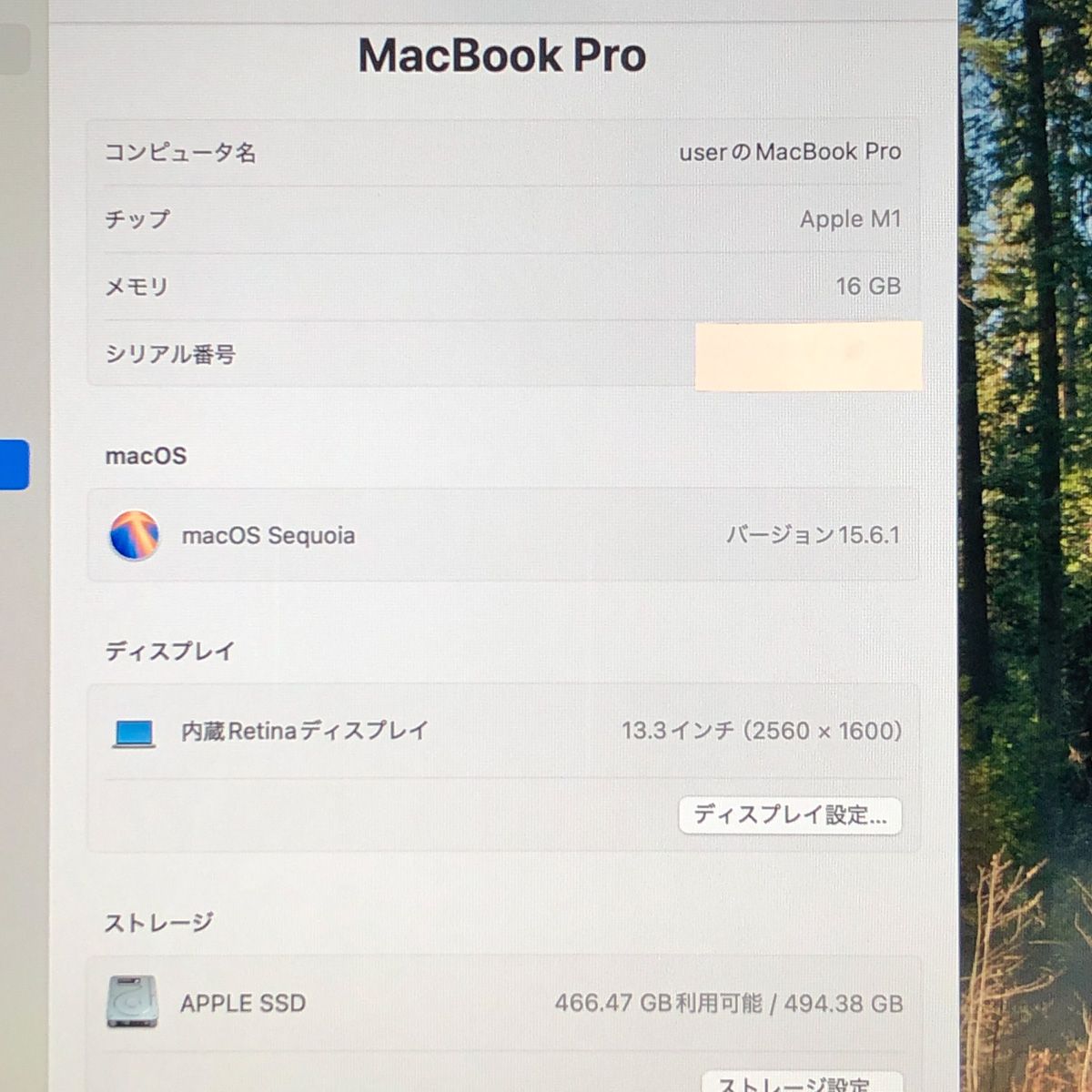 本体のみ Apple MacBook Pro 13インチ M 1 2020 1チップ メモリ16 GB A 2338 EMC 3578 MB-251759 375081