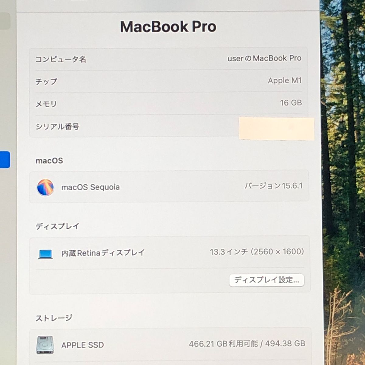 本体のみ Apple MacBook Pro 13インチ M 1 2020 1チップ メモリ16 GB A 2338 EMC 3578 MB-251761 379311