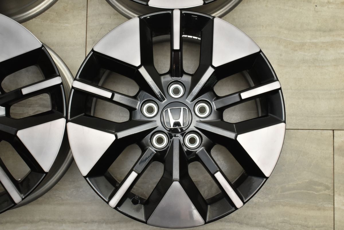  新車外し品 ホンダ RP ステップワゴン スパーダ 16 in 6 5 J 45 PCD 114 3 ４本セット アコード オデッセイ ジェイド 流用 16インチ ホイール