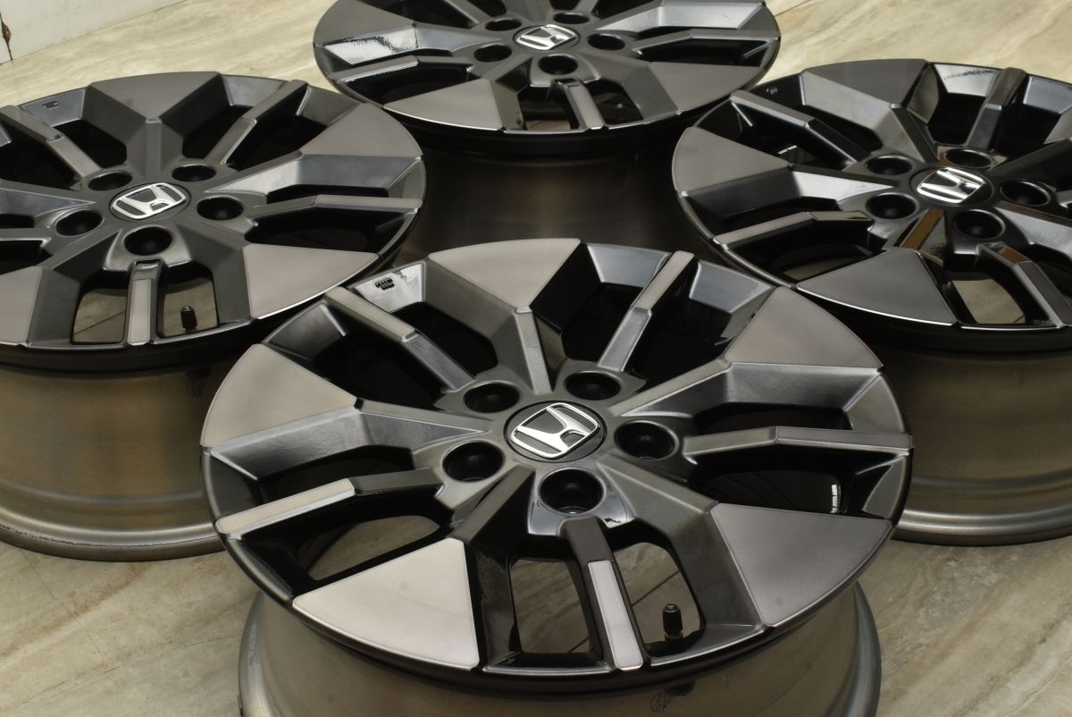 新車外し品 ホンダ RP ステップワゴン スパーダ 16 in 6 5 J 45 PCD 114 3 ４本セット アコード オデッセイ ジェイド 流用