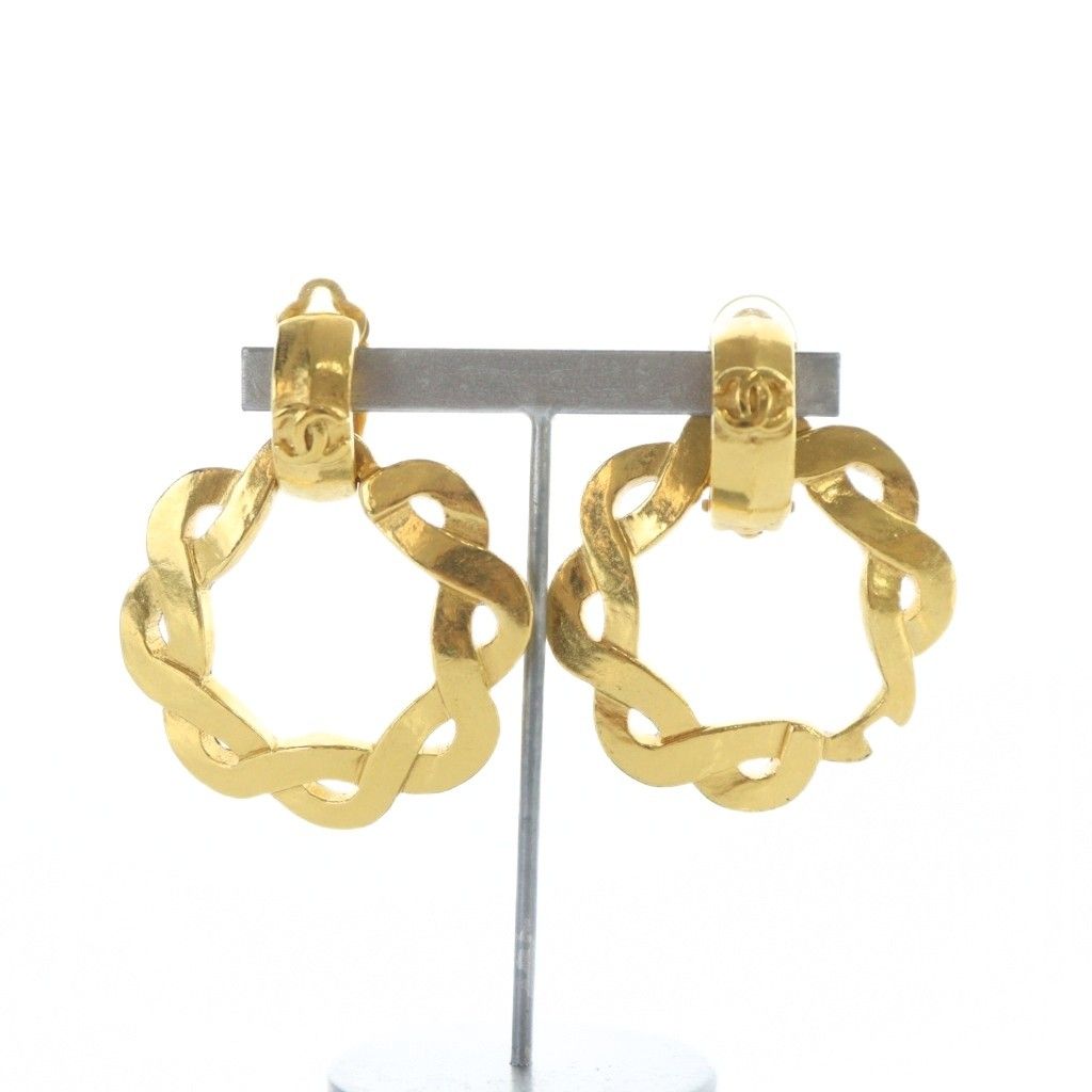シャネル CHANEL 97P ヴィンテージ イヤリング アクセサリー 両耳