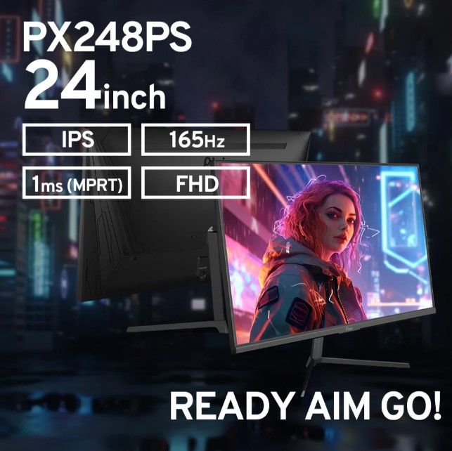 品 Pixio ピクシオ ゲーミングモニター PX248Prime S 165hz 24インチ