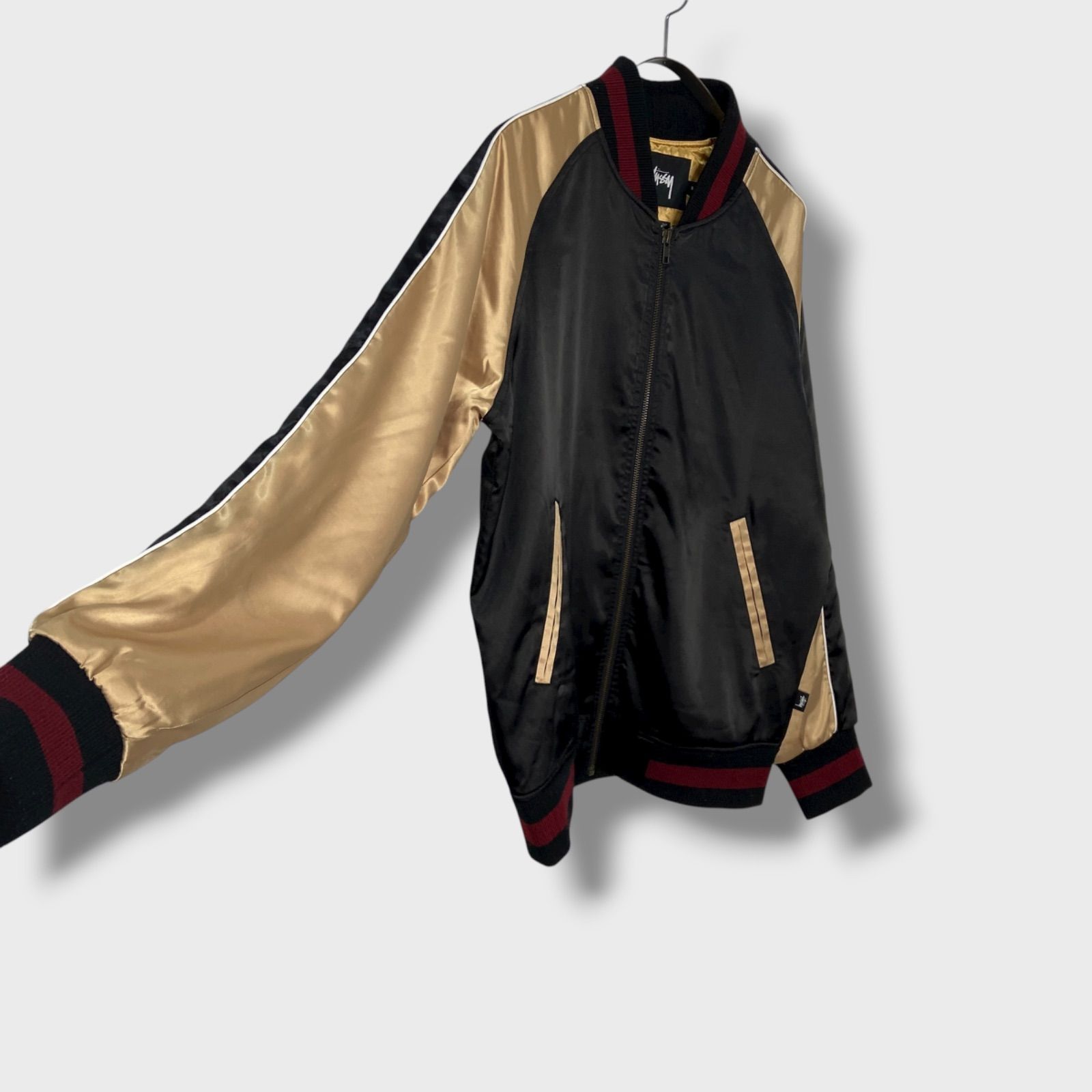 stussy☆ステューシー☆スカジャン☆スーベニアツアージャケット☆35