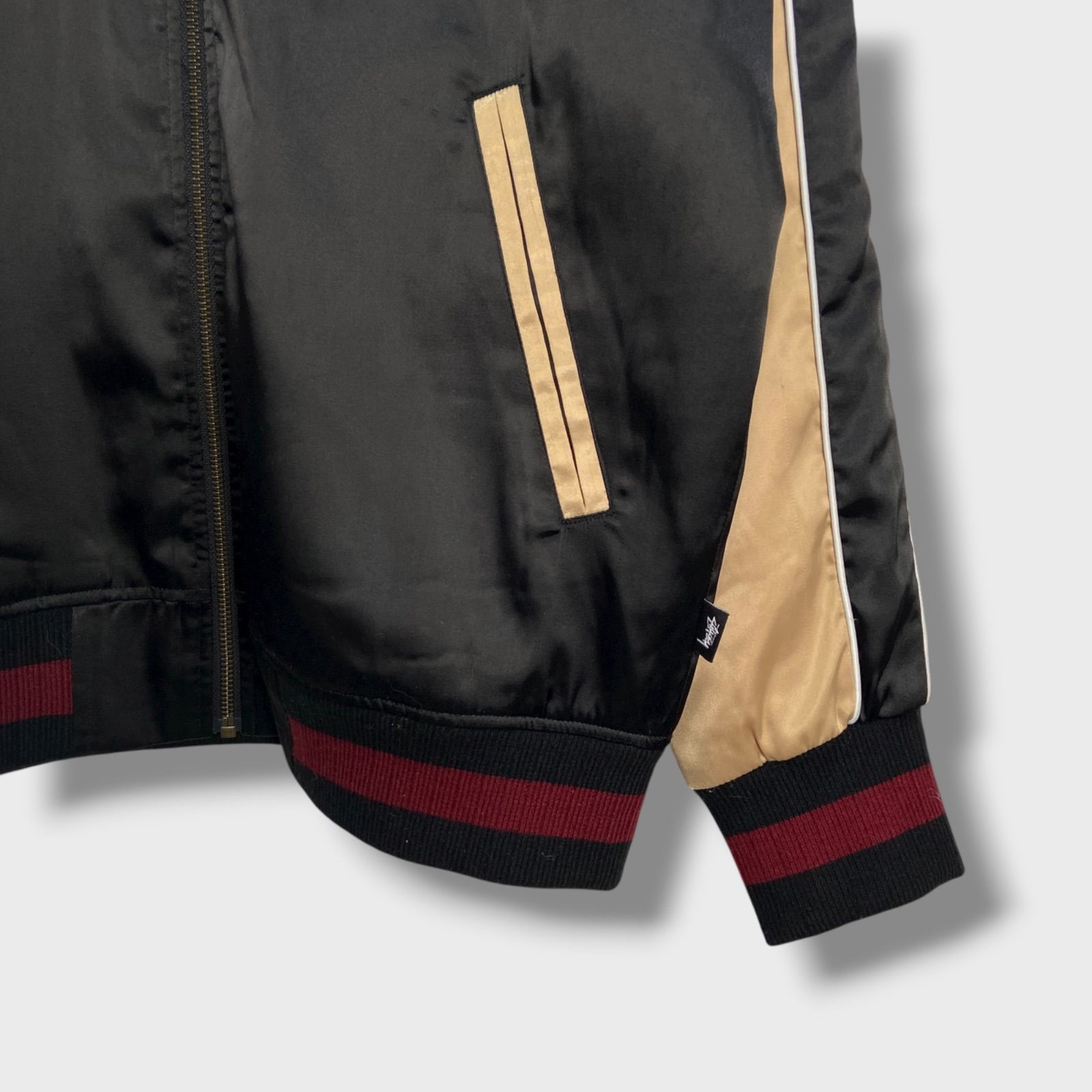 stussy☆ステューシー☆スカジャン☆スーベニアツアージャケット☆35