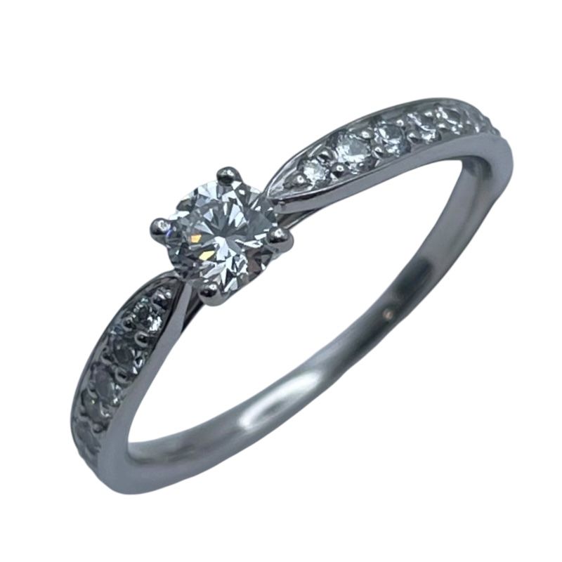 ティファニー TIFFANY＆CO ハーモニーソリティアリング プラチナ Pt 950 ジュエリー