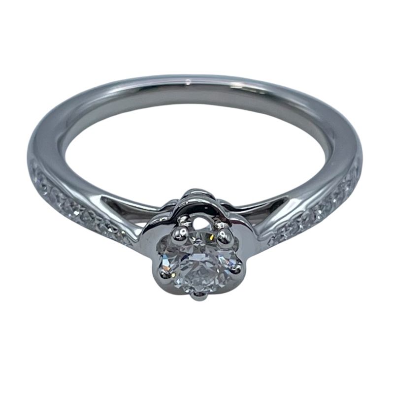 シャネル CHANEL カメリアリング プラチナ Pt 950 ジュエリー