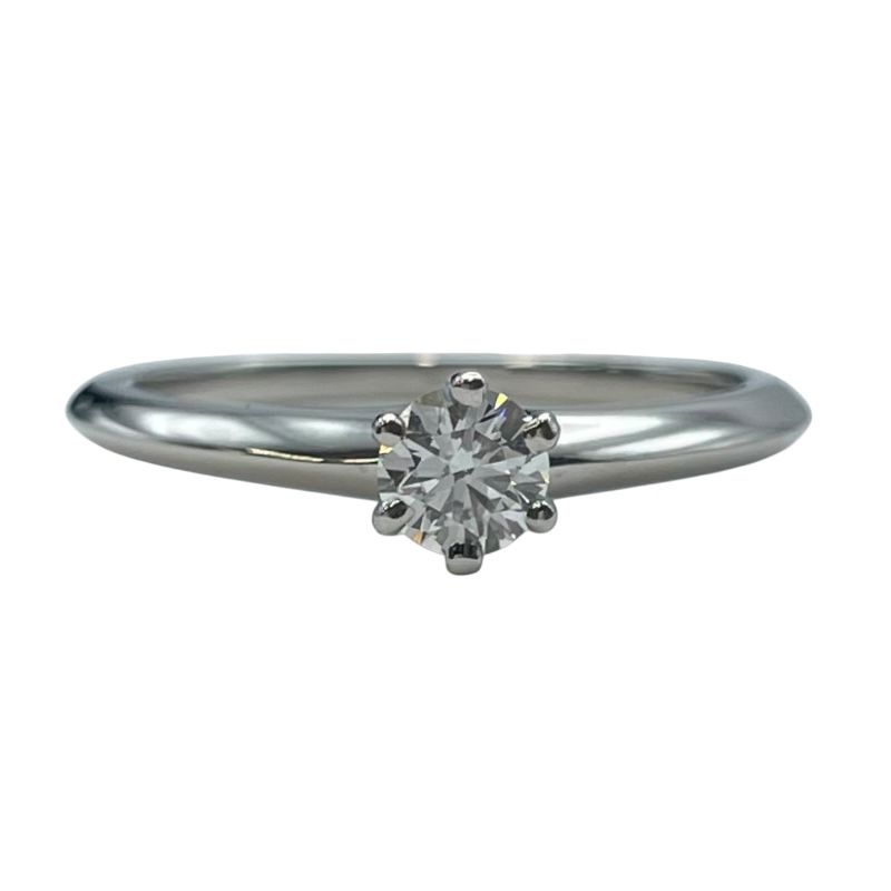 ティファニー TIFFANY＆CO ソリティアリング プラチナ Pt 950 ジュエリー