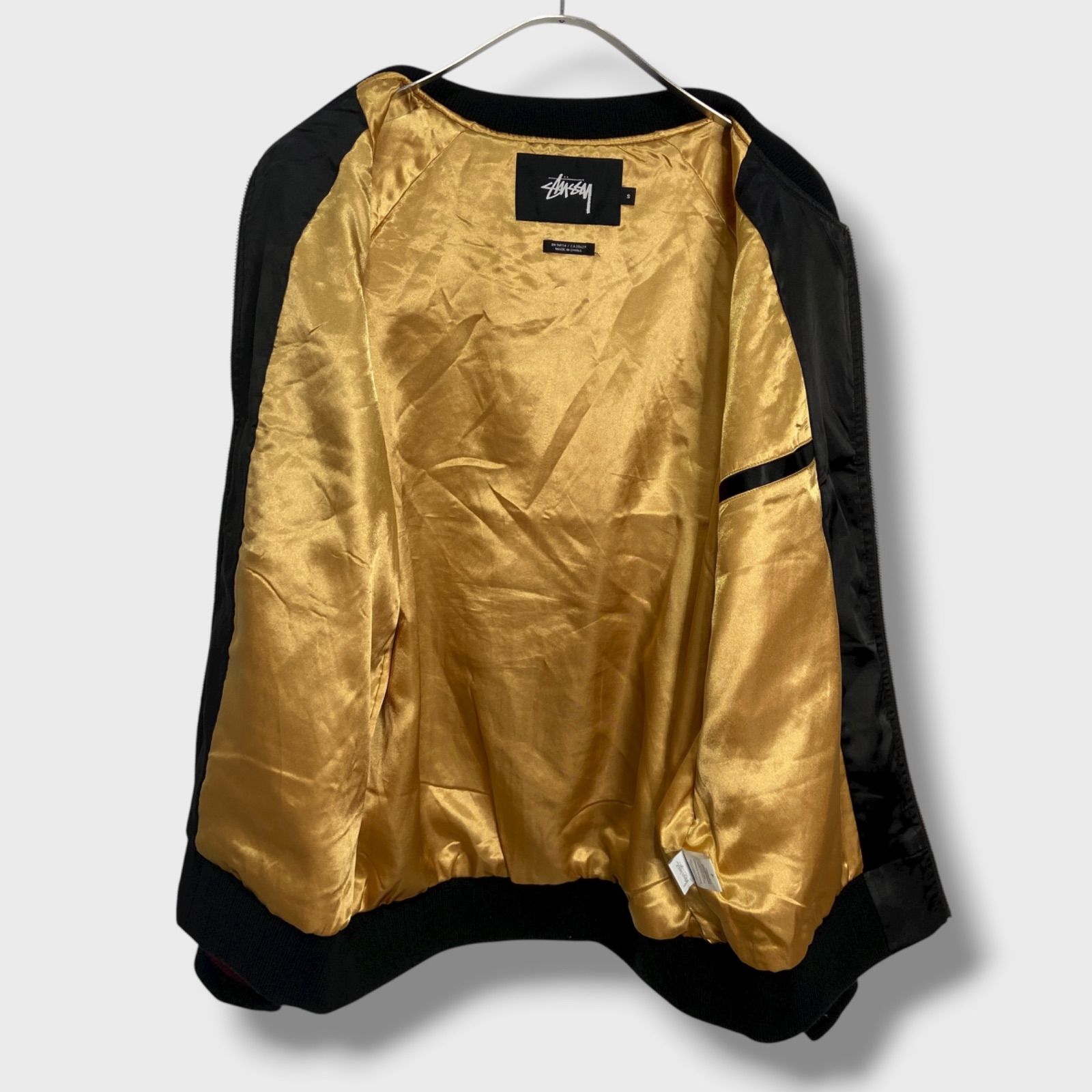 stussy☆ステューシー☆スカジャン☆スーベニアツアージャケット☆35