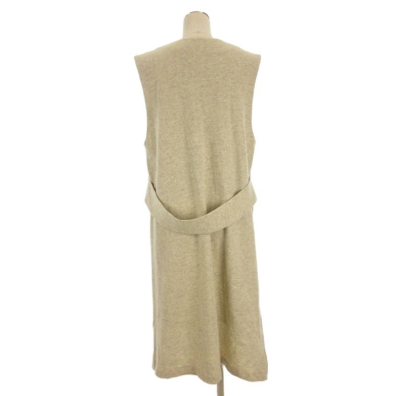  カグレ かぐれ サイドスリット ワンピース ロング ベージュ系 F 長袖 七分袖 その他