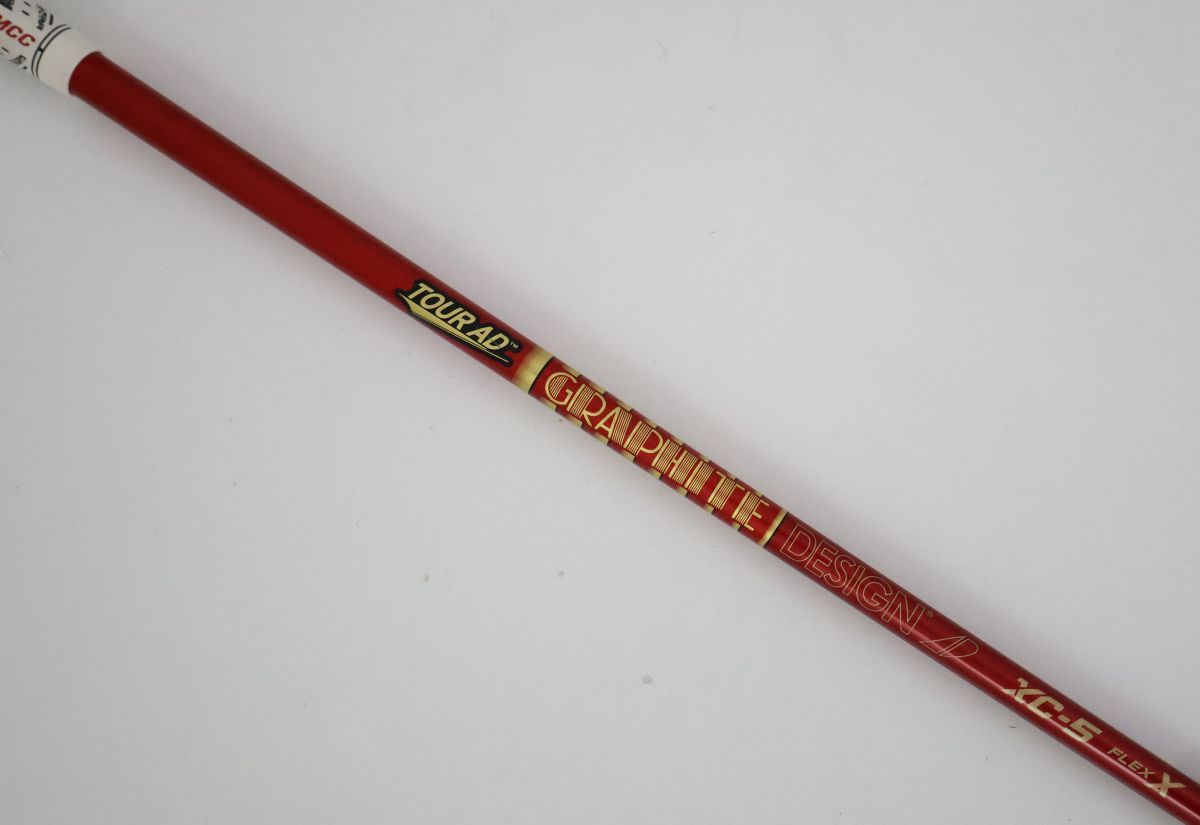 訳有 テーラーメイド ドライバー用スリーブ付き グラファイトデザイン Tour AD ツアーAD XC-5 X シャフト 82947