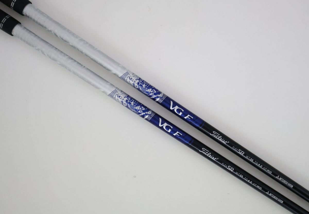 3W＆5W 2本セット タイトリスト NEW VG3F 2014用 スリーブ付き 三菱レイヨン VG Fカーボン SR シャフト 82944