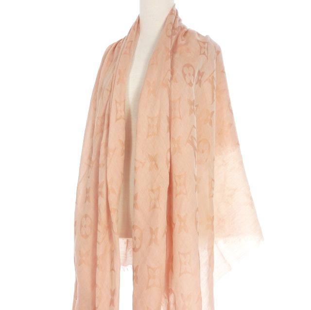 ルイヴィトン LOUIS VUITTON モノグラム柄 大判 ストール ショール