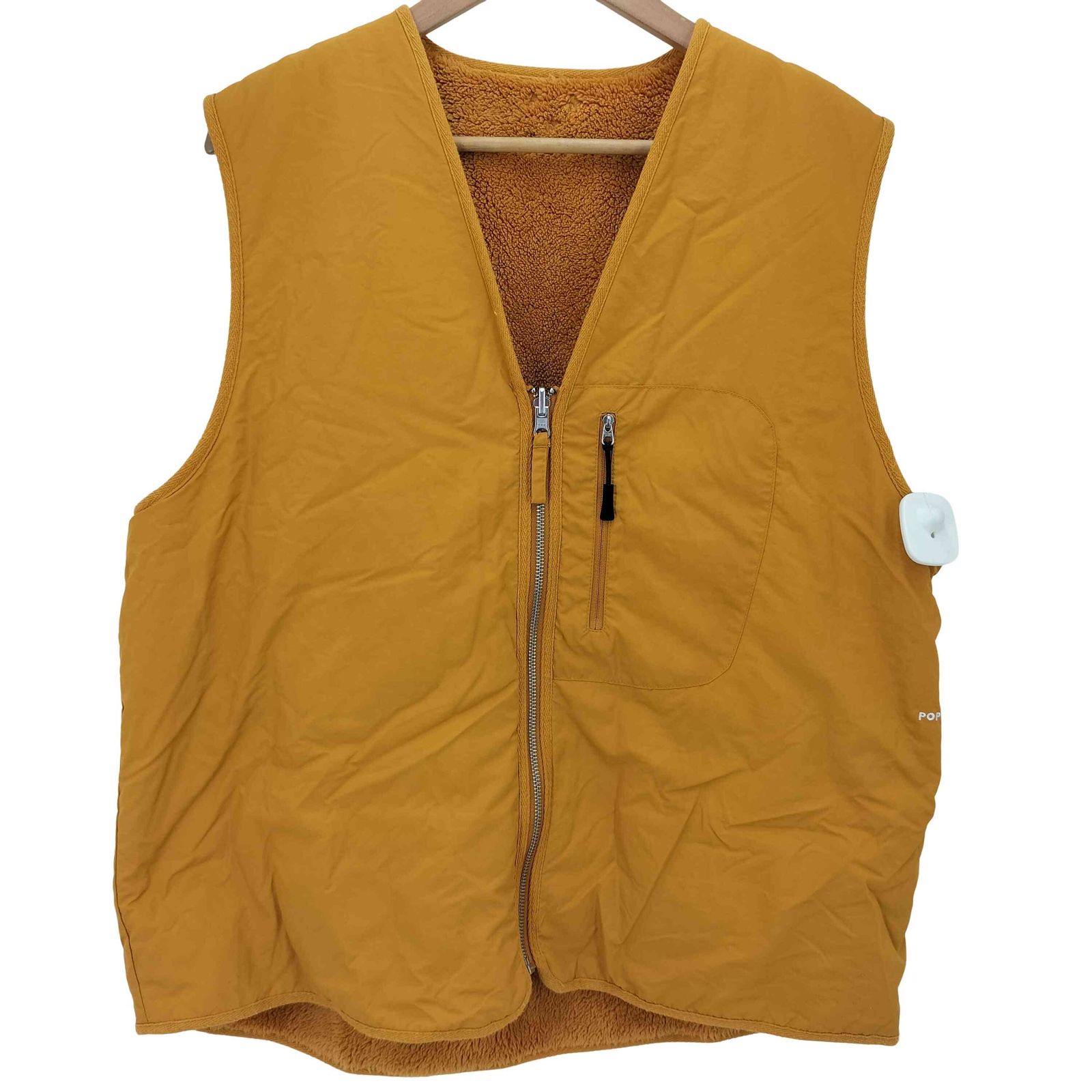 ポップトレーディングカンパニー POP TRADING COMPANY HAROLD REVERSIBLE VEST リバーシブル フリースベスト メンズ JPN XL