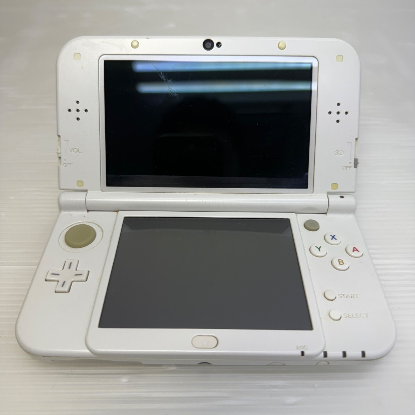 NEW 3DS LL パールホワイト RED-001 任天堂 ゲーム機