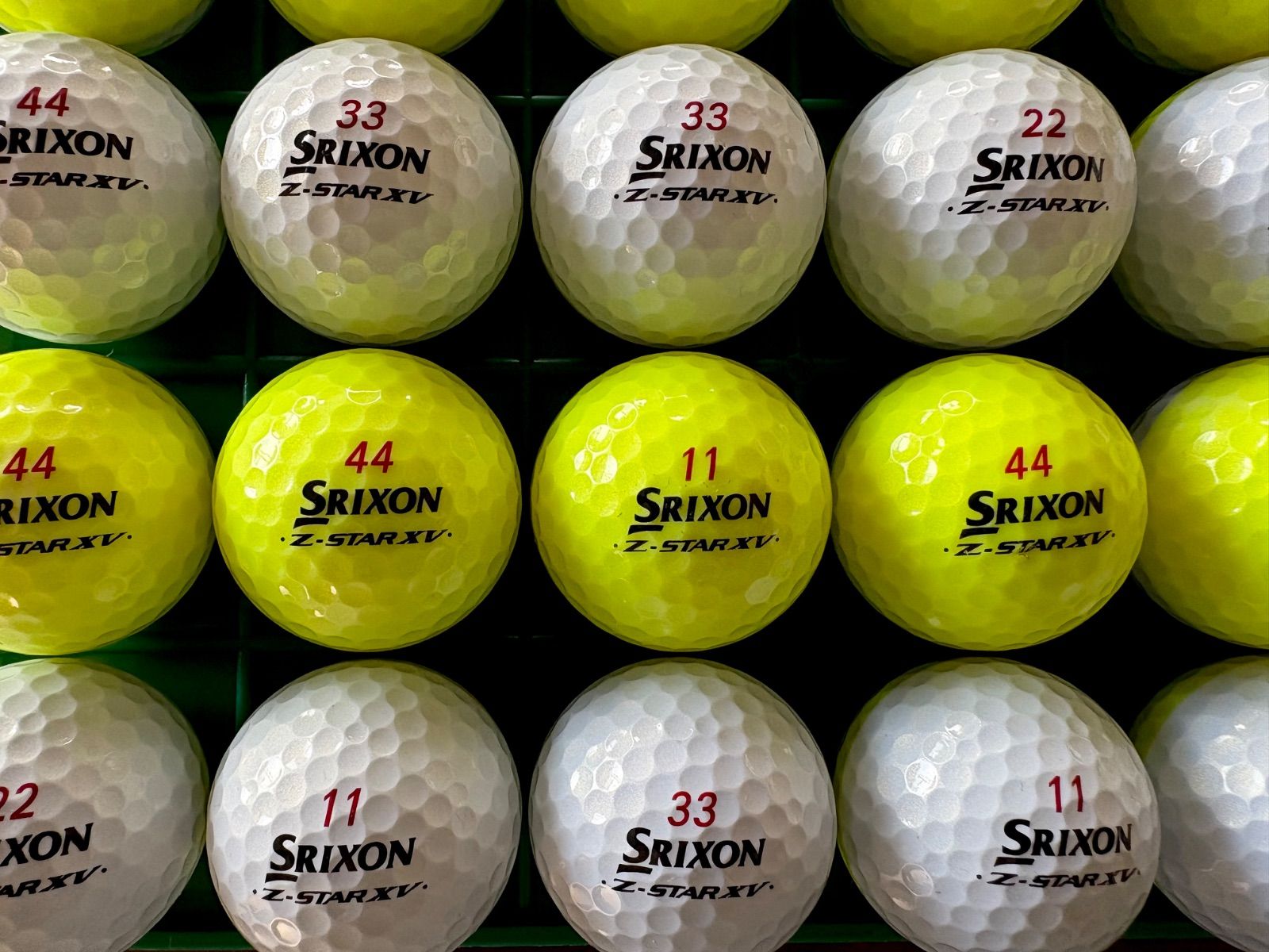 スリクソン Z-STAR XV DIVIDE 24球 Sランク 洗浄済 ゴルフボール