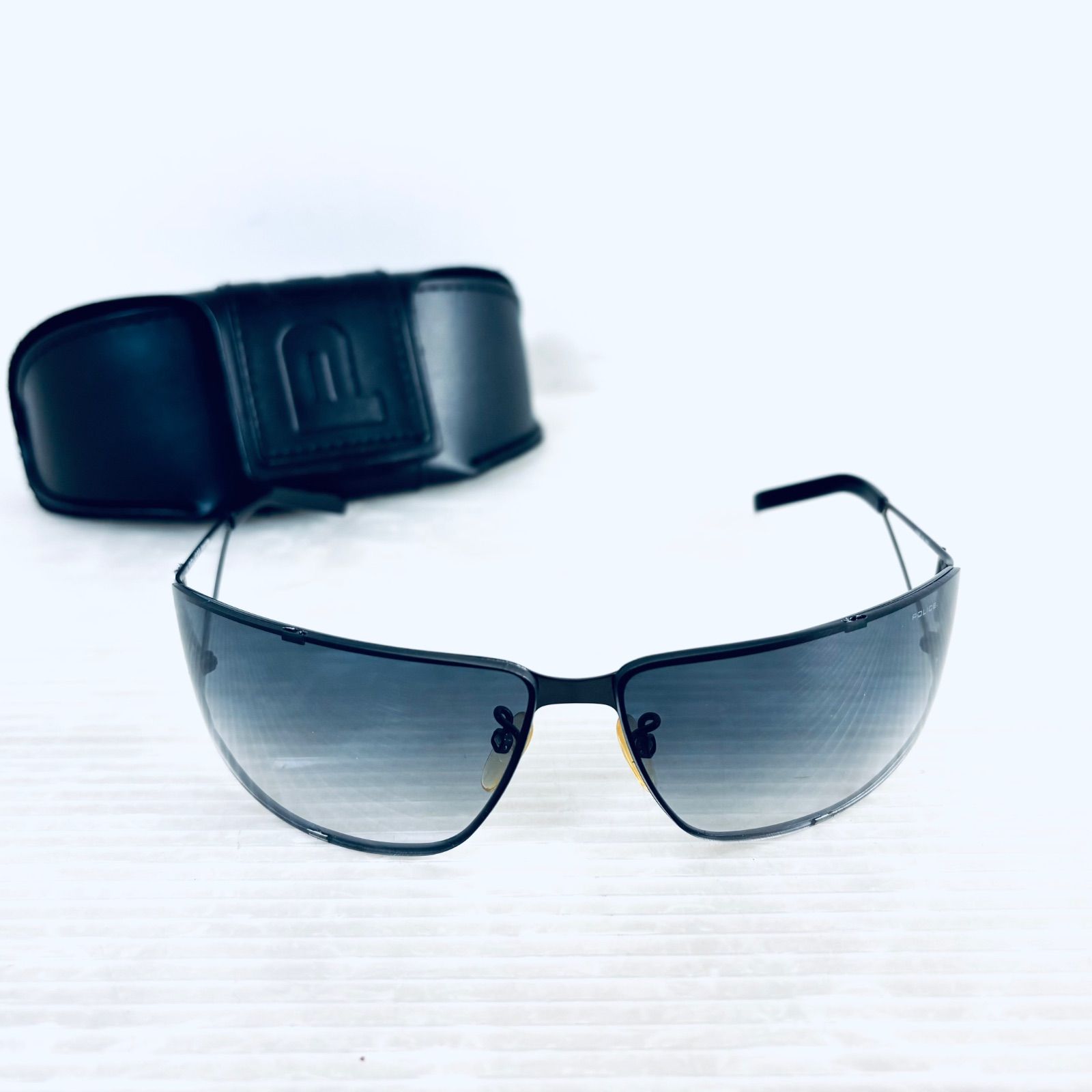 POLICE サングラス ケース、箱付き POLICE サングラス ケース付き - メルカリ