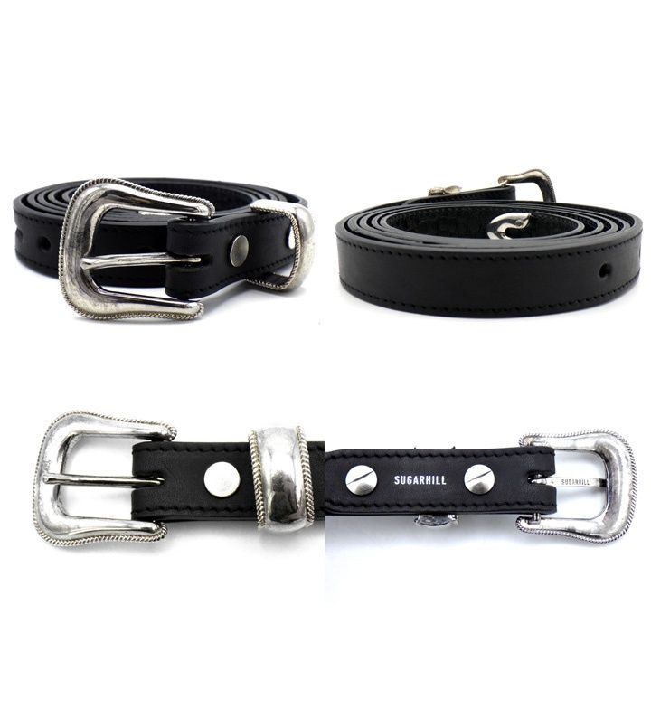 シュガーヒル SUGARHILL 【 LEATHER LONG BELT 2441001001 】 レザー
