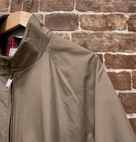 BARACUTA バラクータ G9 ARCHIVE サイズ38 アーカイブ ハリントンジャケット BRCPS0544 裏地チェック スウィングトップ ブルゾン ジャケット ベージュ _67 MERCADOAVALIA_COM_BR