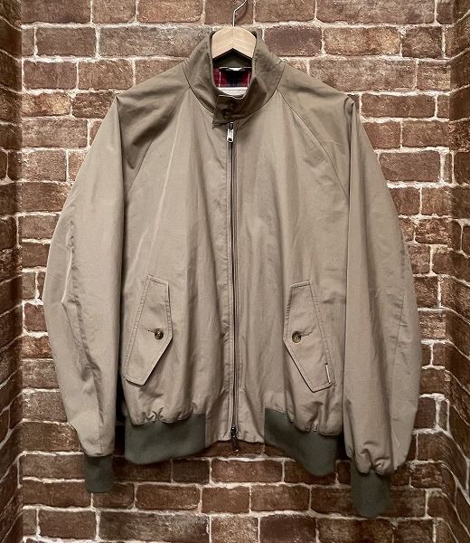 BARACUTA バラクータ G9 ARCHIVE サイズ38 アーカイブ ハリントンジャケット BRCPS0544 裏地チェック スウィングトップ ブルゾン ジャケット ベージュ _67